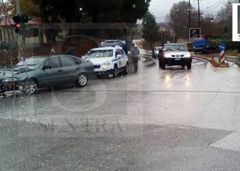 Τροχαίο ατύχημα στη Νέα Λεύκη Καστοριάς (Φωτογραφίες)