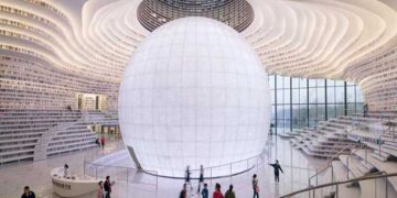 Η πιο εντυπωσιακή βιβλιοθήκη του κόσμου μόλις άνοιξε στην Κίνα και θα σας μαγέψει (Φωτογραφίες & Βίντεο)