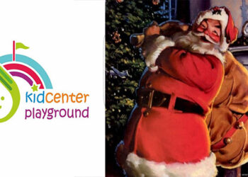 Ο Άγιος Βασίλης στο Kidcenter Playground