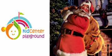 Ο Άγιος Βασίλης στο Kidcenter Playground