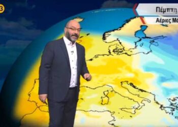 Ήλιος με… δόντια και την Τετάρτη – Δείτε την πρόγνωση του καιρού με τον Σ. Αρναούτογλου