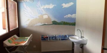 Εγκαίνια της αίθουσας βρεφικής και νηπιακής φροντίδας στην κεντρική πλατεία Κοζάνης, το Σάββατο