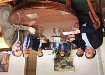 Συνάντηση του βουλευτή Φλώρινας Γ. Αντωνιάδη και Κ. Σέλτσα με τον Αναπληρωτή Υπουργό Οικονομίας και Ανάπτυξης Αλ. Χαρίτση