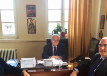 Συνάντηση Μιχάλη Παπαδόπουλου με Δήμαρχο Βοΐου