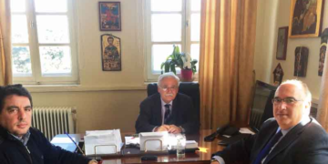 Συνάντηση Μιχάλη Παπαδόπουλου με Δήμαρχο Βοΐου