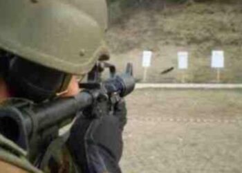 Eκτέλεση βολών στο πεδίο βολής Μεσόβουνου Εορδαίας