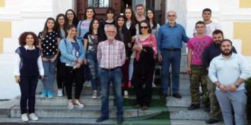 Tην Αβερώφειο Σχολή επισκέφτηκαν μαθητές του Γυμνασίου Αναρράχης – Εμπορίου