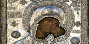 H Iερή Eικόνα της Παναγίας Ζιδανιώτισσας στην Κοζάνη