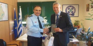 Συνάντηση του Γ. Περιφερειακού Αστυνομικού Διευθυντή Δ. Μακεδονίας με τον Γ. Πρόξενο της Ομοσπονδιακής Δημοκρατίας της Γερμανίας στη Θεσσαλονίκη