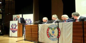 Χαιρετισμός του Πάρι Κουκουλόπουλου στο 18ο Πανελλήνιο Συνέδριο της AHEPA HELLAS Περιφέρεια D-25 στην Κοζάνη