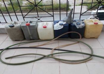 Επ αυτοφώρω σύλληψη 58χρονου για κλοπή πετρελαίου από αμαξοστοιχία στο Σιδηροδρομικό Σταθμό Φλώρινας