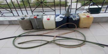 Επ αυτοφώρω σύλληψη 58χρονου για κλοπή πετρελαίου από αμαξοστοιχία στο Σιδηροδρομικό Σταθμό Φλώρινας