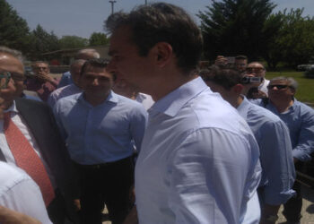 Έφτασε ο Κ. Μητσοτάκης στο ορυχείο Αμυνταίου – Αναμένονται ανακοινώσεις