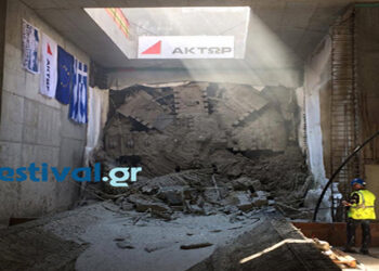 Δείτε εντυπωσιακές εικόνες από την άφιξη του πρώτου μετροπόντικα στη Ν. Κρήνη του Μετρό Θεσσαλονίκης