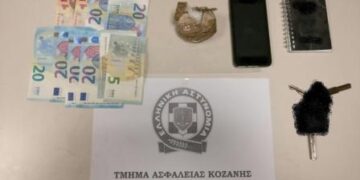 Σύλληψη 42χρονου στην Κοζάνη για διακίνηση ηρωίνης