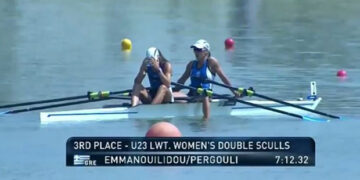 Χάλκινο μετάλλιο για την Καστοριανή Θωμαΐς Εμμανουηλίδου στο παγκόσμιο πρωτάθλημα Κωπηλασίας U23