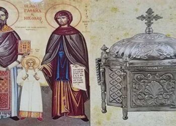 Υποδοχή των λειψάνων των Αγίων Ραφαήλ, Νικολάου και Ειρήνης στην Πατρίδα Βέροιας