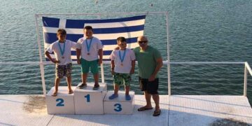 Διακρίσεις αθλητών του Ναυτικού Ομίλου Κοζάνης στο πανελλήνιο πρωτάθλημα θαλάσσιου σκι 2017