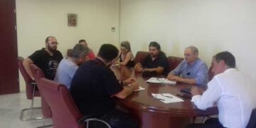 Mε τα Δ.Σ. του Εργατικού Κέντρου Ν. Κοζάνης & του Σωματείου των Εργαζομένων στην EuroMedica, συναντήθηκαν Καρυπίδης και Γιαννακίδης