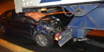 Τροχαίο με δυο τραυματίες στην Εγνατία