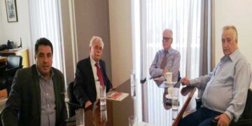 Συνάντηση Δημάρχου Βοΐου με τον Πρόεδρο του Ιδρύματος Παπαγεωργίου