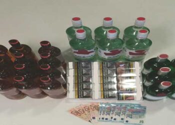 Σύλληψη 3 ατόμων στην Κοζάνη για λαθρεμπόριο ποτών και τσιγάρων