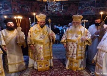 Αρχιερατικό Συλλείτουργο στην Παναγία της Κλεισούρας (ΦΩΤΟ+ΒΙΝΤΕΟ)
