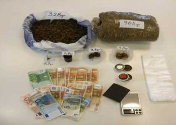 Λεφτά, ζυγαριά και κάνναβη σε σπίτι στην Κοζάνη