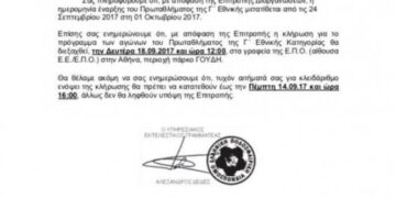 Γ΄ Εθνική: Επίσημο πλέον- Πρεμιέρα 1η Οκτωβρίου- Κλήρωση 18 Σεπτεμβρίου