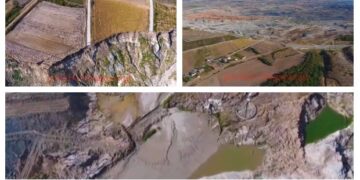 Κατολίσθηση Αναργύρων: Συγκλονιστικό βίντεο από «drone» – “Τοπίο Τρόμου”