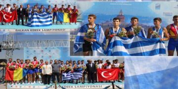 Δυο χρυσά μετάλλια για τους αθλητές του Ναυτικού Ομίλου Κοζάνης, στο Bαλκανικό Πρωτάθλημα Κωπηλασίας 2017