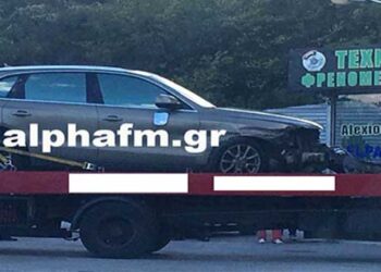 Τροχαίο ατύχημα με ΙΧ στην Εγνατία, κοντά στην Ιεροπηγή