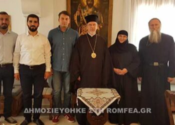 Προσκύνημα Μητροπολίτη Σουηδίας στον Άγιο Μηνά Εμπορίου