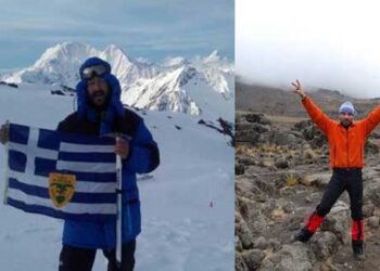 Οι Φλωρινιώτες Θόδωρος Φάτσης και Κώστας Παπακοσμάς έτοιμοι να κατακτήσουν την κορυφή Island Peak του Νεπάλ
