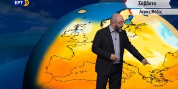 Συνεχίζει και το Σαββατοκύριακο το φθινοπωρινό σκηνικό του καιρού – Δείτε την πρόγνωση του καιρού με τον Σάκη Αρναούτογλου