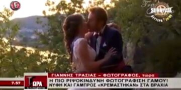 Ο Καστοριανός φωτογράφος Γ. Τράσιας στην εκπομπή “Τώρα ό,τι συμβαίνει” του Ε για τη ριψοκίνδυνη γαμήλια φωτογράφιση που κόβει την ανάσα! (Βίντεο)