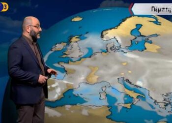 Έρχονται χιόνια και τσουχτερό κρύο τις επόμενες ημέρες – Δείτε την πρόγνωση του καιρού με τον Σ. Αρναούτογλου