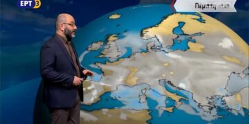 Έρχονται χιόνια και τσουχτερό κρύο τις επόμενες ημέρες – Δείτε την πρόγνωση του καιρού με τον Σ. Αρναούτογλου