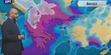 Αλλάζει ο καιρός – Χειμωνιάτικο σκηνικό και χιόνια στα ορεινά – Δείτε την πρόβλεψη του Σάκη Αρναούτογλου (video)