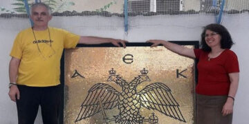 Εγκαίνια της έκθεσης Αγιογραφίας – Ψηφιδωτού του Γιάννη και Όλγας Παπαδοπούλου στη Θεσσαλονίκη