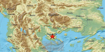 Σεισμός 4 Ρίχτερ στη Χαλκιδική – Έγινε αισθητός και στη Θεσσαλονίκη