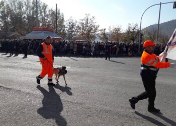 Η παρέλαση του σκύλου – διασώστη που κέντρισε τα βλέμματα στην Καστοριά!