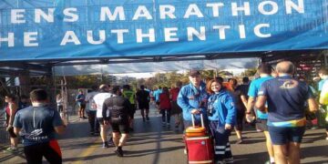 Η Πτολεμαΐδα έδωσε το “παρών” στον Μαραθώνιο με πιστοποιημένη υγειονομική κάλυψη για α΄ βοήθειες!