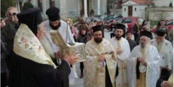 Η Τιμία Κάρα του Αγίου Νικάνορος στην Κοζάνη