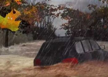 Προσοχή: Τι να κάνετε σε περίπτωση που το αυτοκίνητο που οδηγείτε διασταυρωθεί με χείμαρρο (Video)