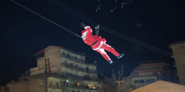 Ο Άη Βασίλης στα Γρεβενά!!!