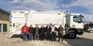 Παραδόθηκε ένα απορριμματοφόρο, δωρεά του TAP προς τον Δήμο Αμυνταίου