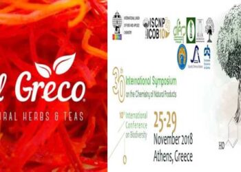 Τα ροφήματα El Greco συμμετείχαν στο 30ο Διεθνές Συμπόσιο για τη Χημεία Φυσικών Προϊόντων