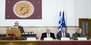 Με μεγάλη επιτυχία πραγματοποιήθηκε η ημερίδα “Νεώτερες εξελίξεις της Συμφωνίας των Πρεσπών” της Εταιρείας Μακεδονικών Σπουδών