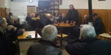 Στο Παλαιόκαστρο βρέθηκε χθες o υποψήφιος δήμαρχος Bοΐου Χρήστος Ζευκλής